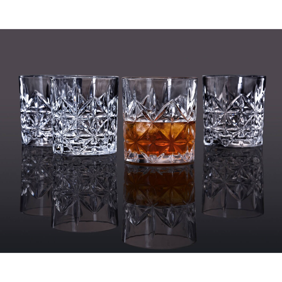 Komplet szklanek, 230 ml, 4 sztuki