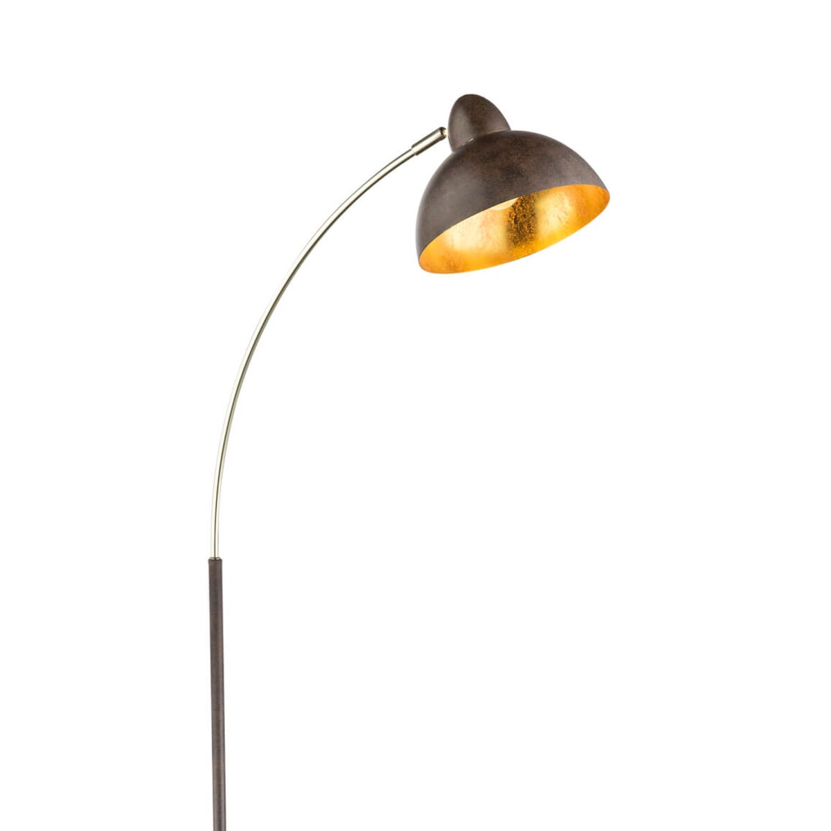 Podłogowa lampa loftowa ANITA 24703SR Globo do sypialni metal rdzawa