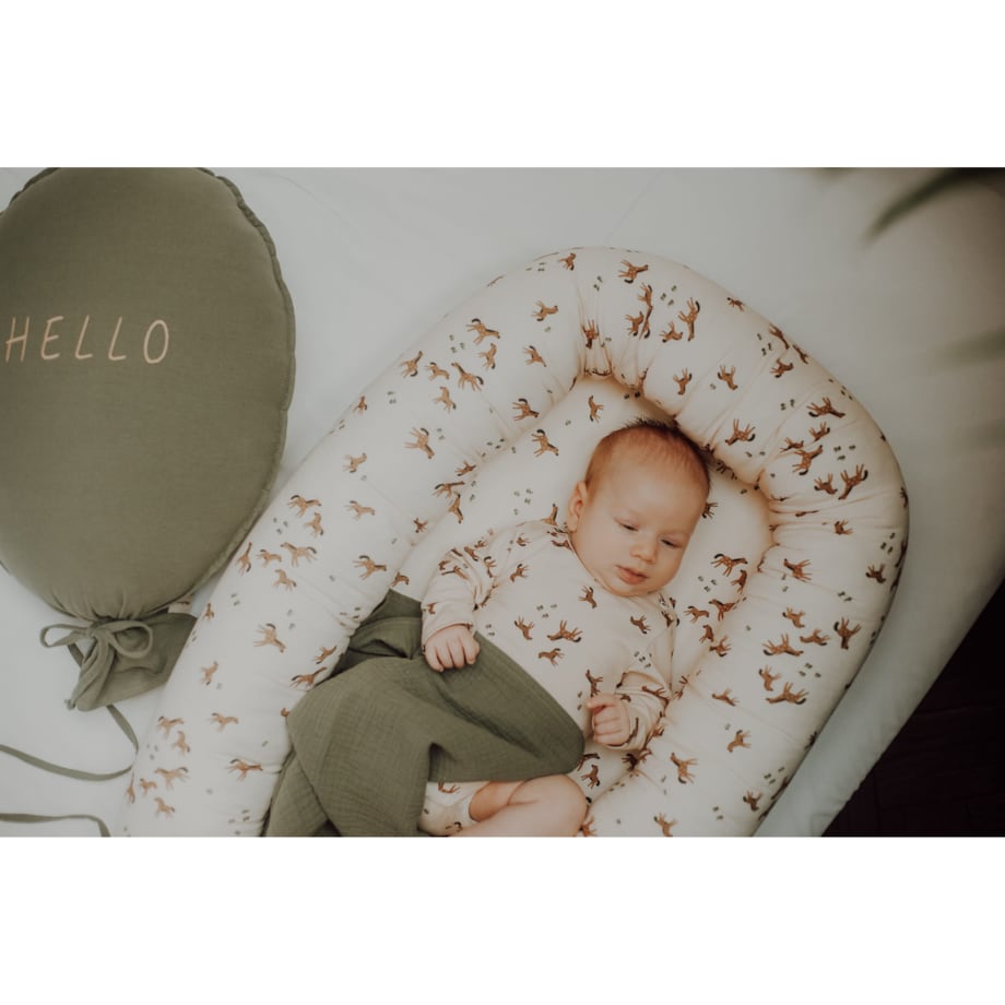 Kokon 100% bambusowy free horses