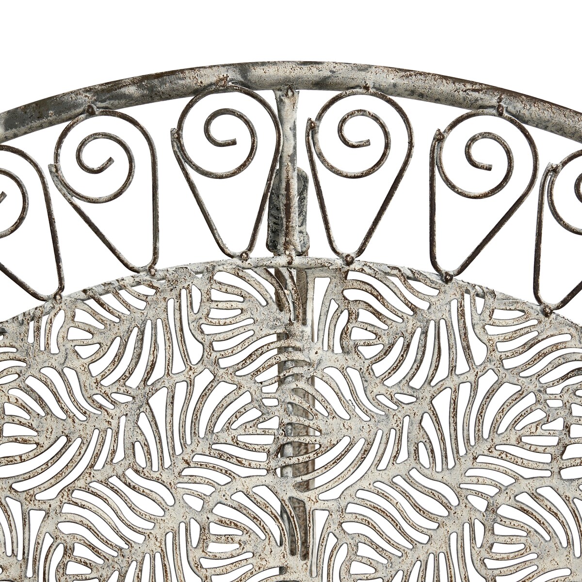 Stolik bistro NURRA 80 cm 36 cm Metal Szary