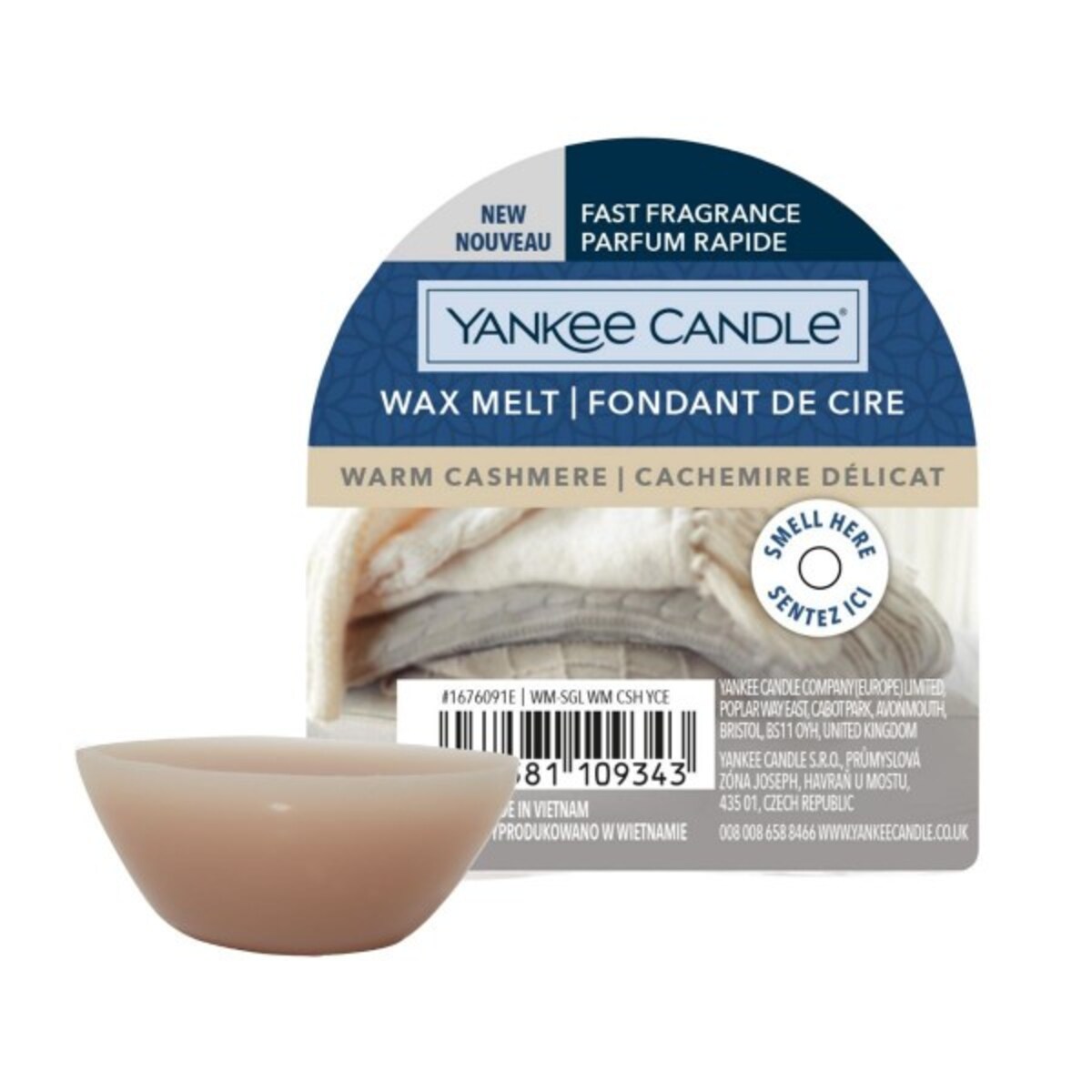 Yankee Candle wosk WARM CASHMERE