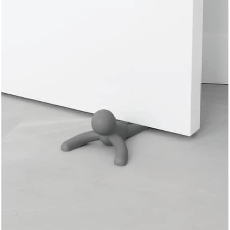Stoper do drzwi antracytowy Buddy, 15 x 6 x 11 cm, Umbra