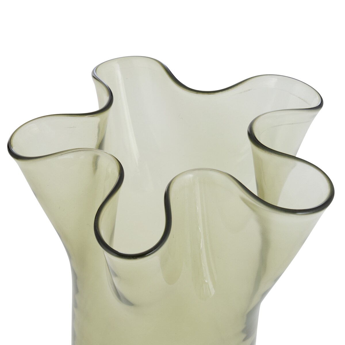 Wazon dekoracyjny, szklany, Ø 17 cm x 23,5 cm