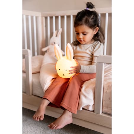 Silikonowa lampka nocna - Królik Trixie Baby