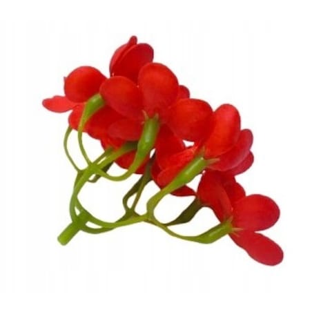 hortensja KWIATY Z MYDŁA drobne kwiatuszki CZERWONE mydlane na bukiet box 1