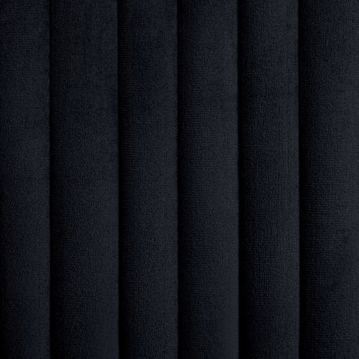 vidaXL Krzesła stołowe, 6 szt., czarne, obite aksamitem