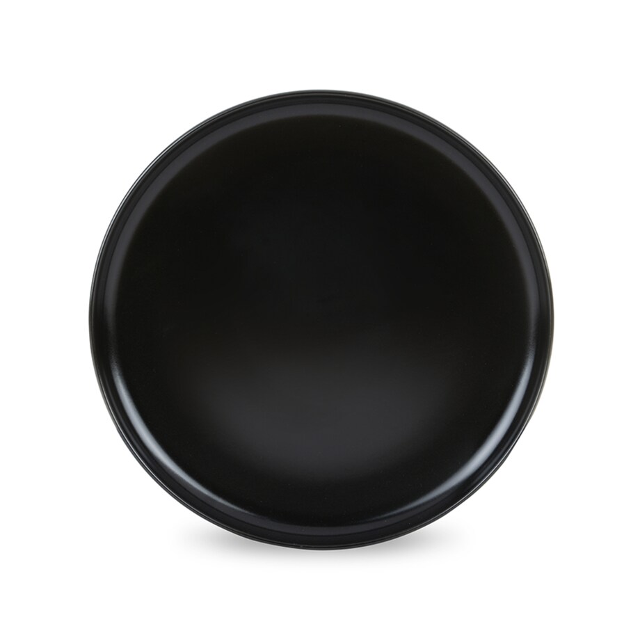 KONSIMO VICTO Zestaw obiadowy 6-osobowy czarno-szaro-biały/czarny (24 elementy)