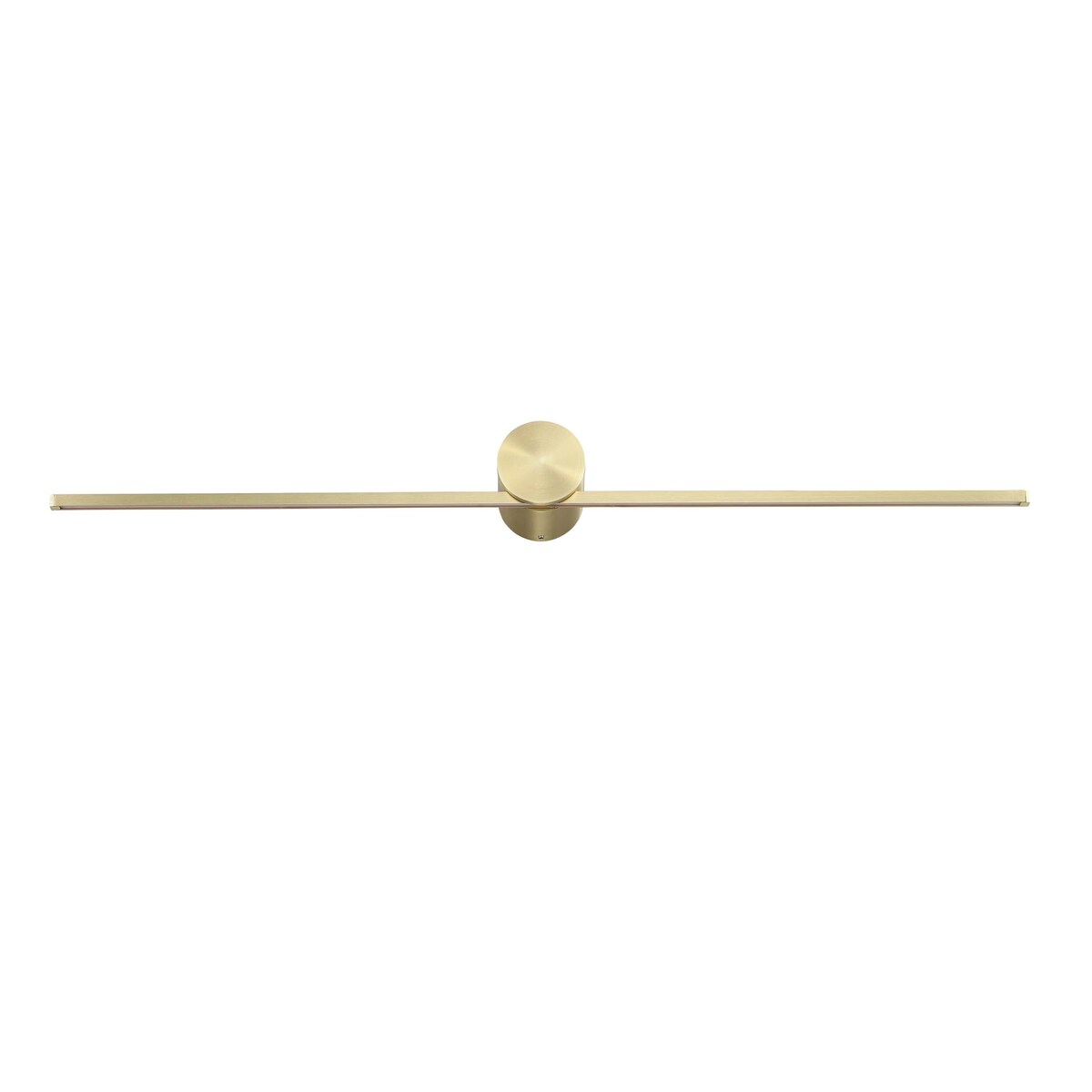 Złoty kinkiet Modern Slim L LP-777/1W L GD LED 8W podłużna łazienkowa lampa ścienna