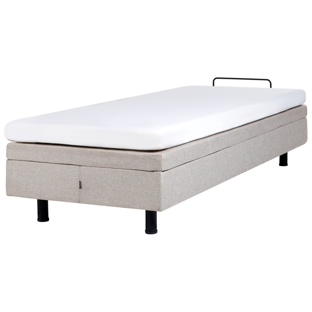 Łóżko regulowane bez zagłówka DUKE 90 x 200 cm Beżowy