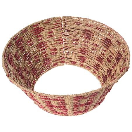 Osłonka pod choinkę NEIGE Trawa morska Naturalny 52 cm