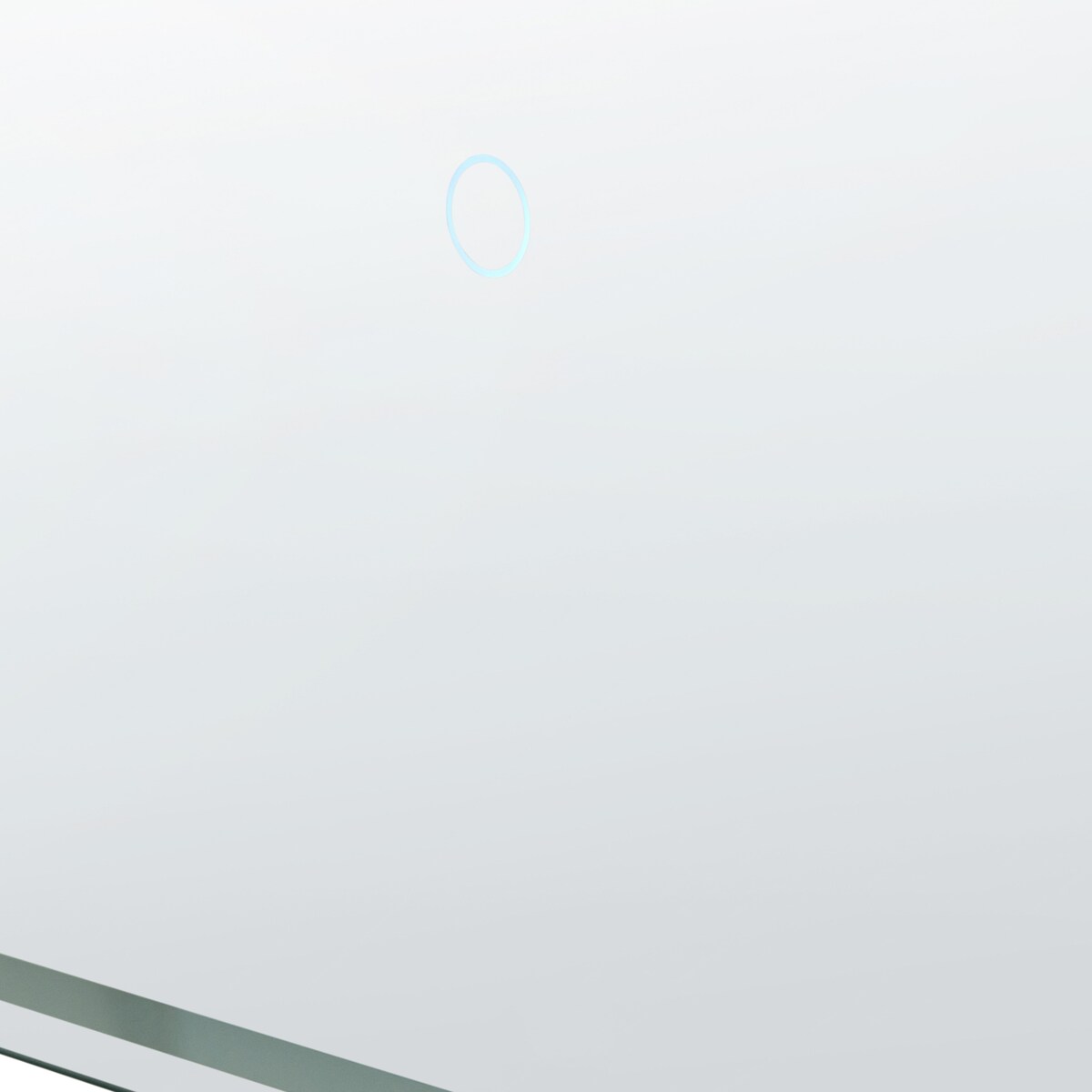Lustro łazienkowe LED OZENAY 100 cm 100 cm Srebrny
