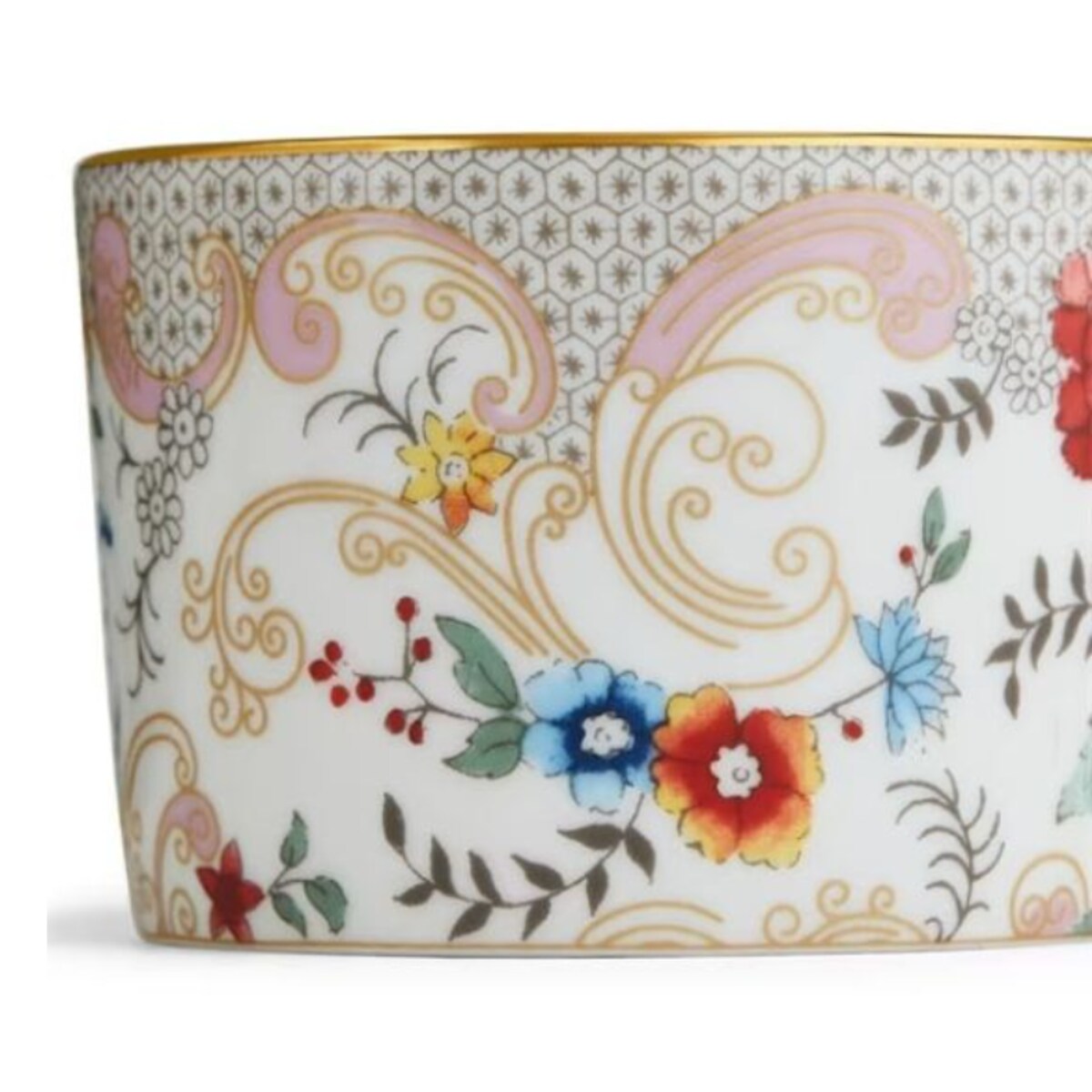 Filiżanka do herbaty ze spodkiem Rococo Flowers Wonderlust Wedgwood