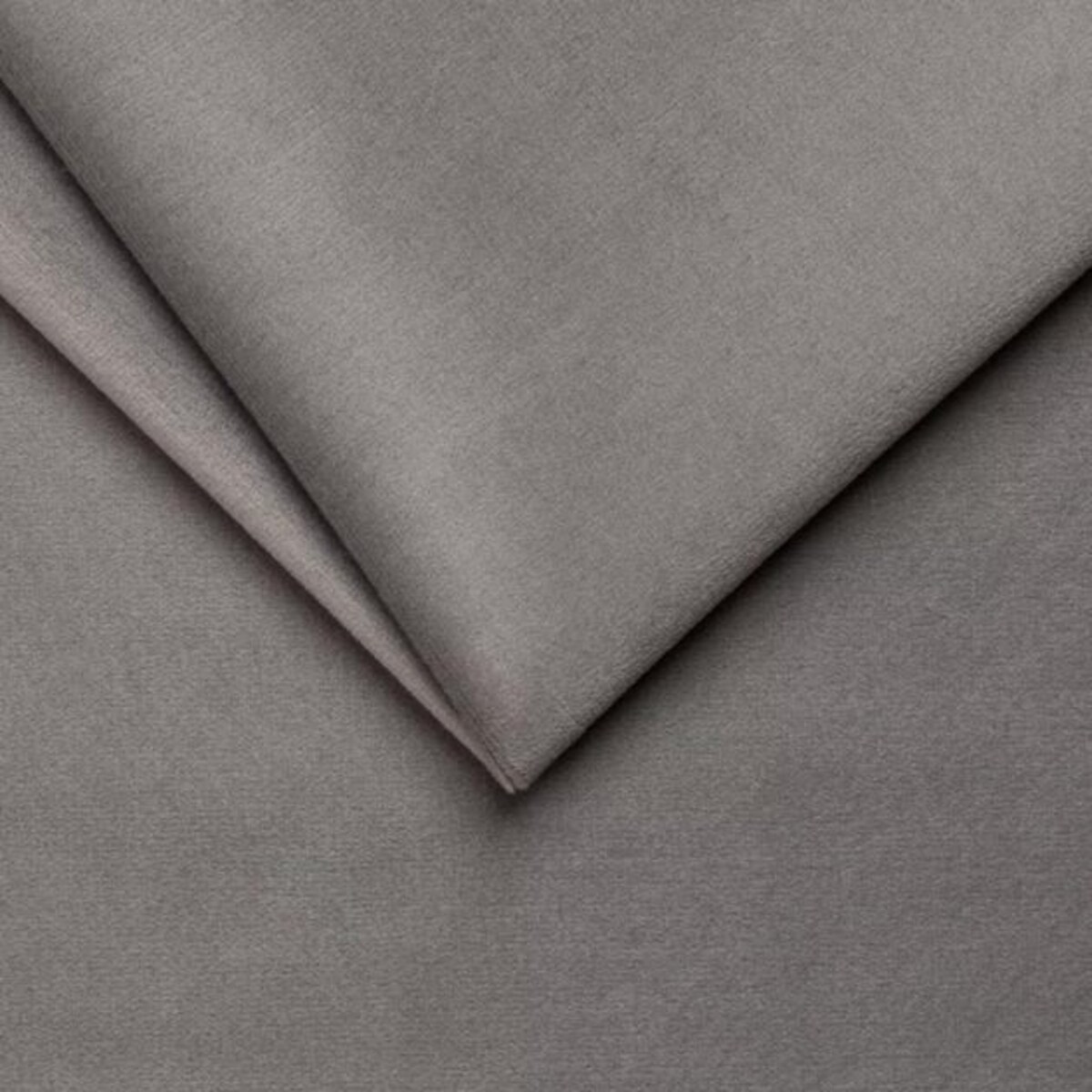 Narożnik rozkładany z zagłówkiem i pojemnikiem OLI, prawostronny, szary