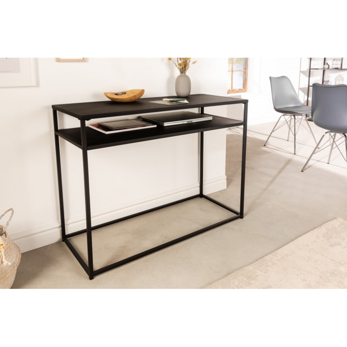 INVICTA konsola DURE STELL 100cm czarna