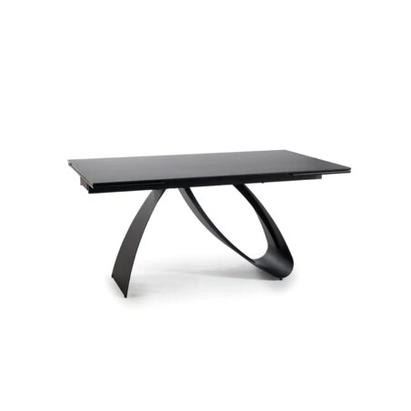 Stół rozkładany DIUNA CERAMIC 160(240)x90 czarny sahara noir