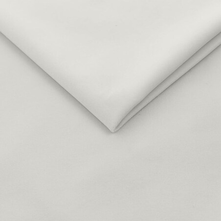 Łóżko kontynentalne PLATINE 200x200 z pojemnikiem, Biały, tkanina Magic Velvet 2200