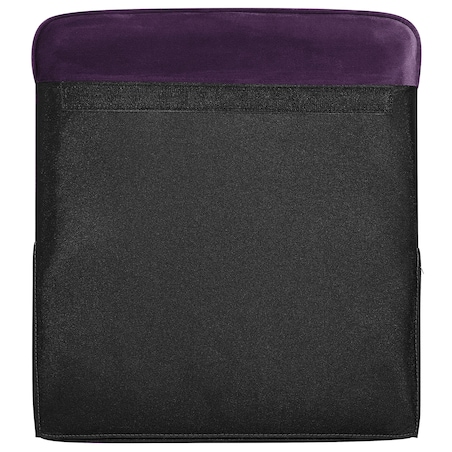 Sofa dla 2 osób LOKKA Welur Purpurowy