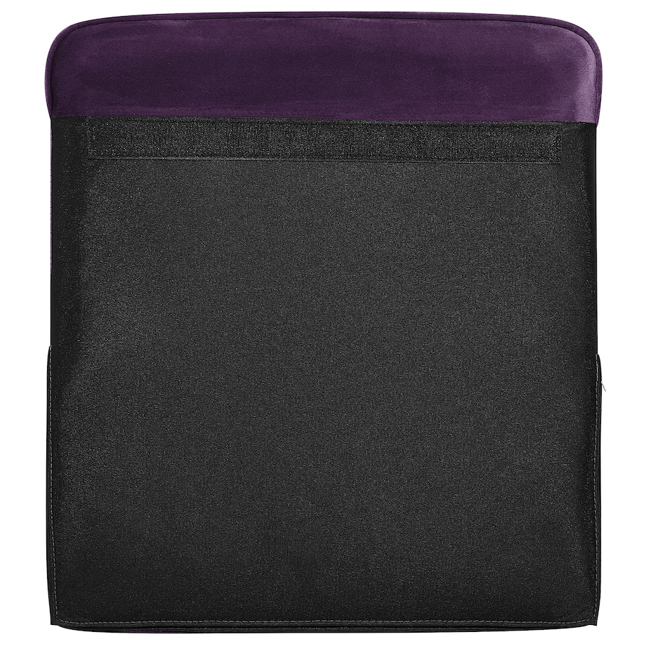 Sofa dla 2 osób LOKKA Welur Purpurowy