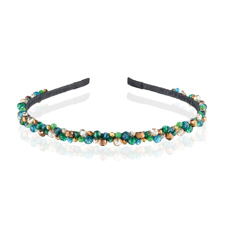 Aura Gold Emerald - opaska