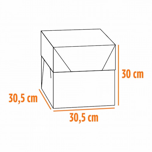 Pudełko na ciasto 30.5 x 30.5 x 30 cm / Decora