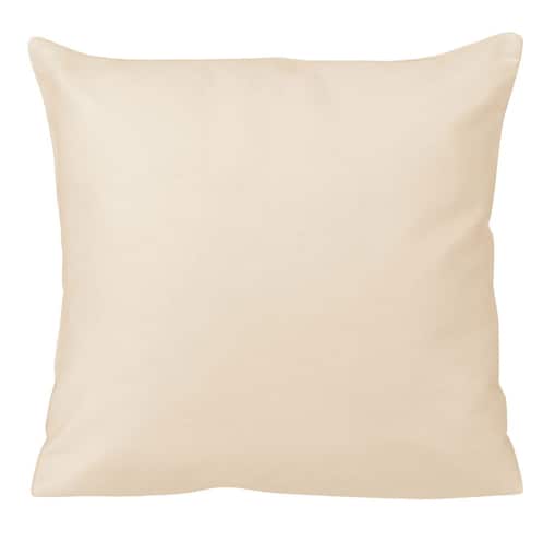 Poszewka satynowa 80x80 kolor jasny beż