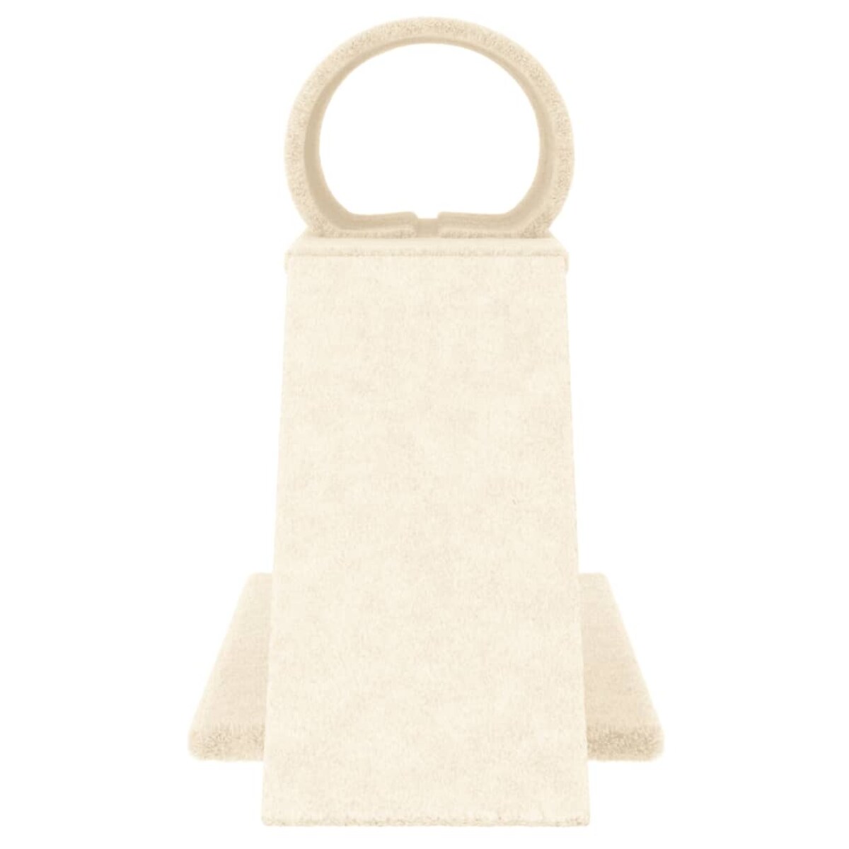 vidaXL Drapak dla kota z tunelem i drabinką, kremowy, 55,5 cm