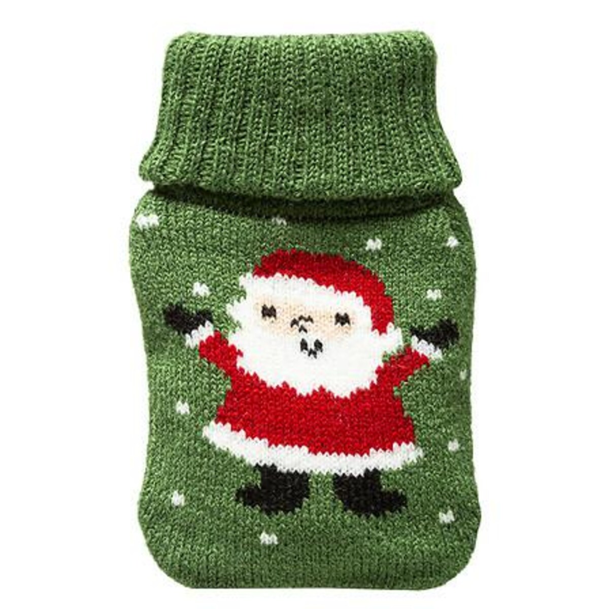 TERMOFOR 7x12 cm Mikołaj zielony ŚWIĄTECZNY z akrylu i PCV