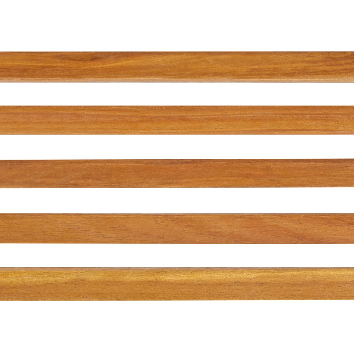 Stół ogrodowy akacjowy 120 x 70 cm jasne drewno BELLANO