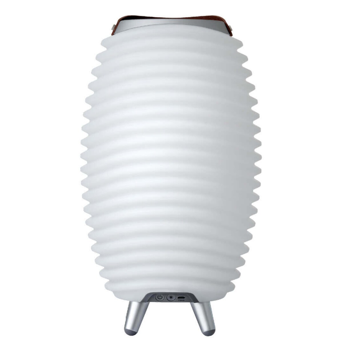 KOODUU SYNERGY 35 Lampa LED z głośnikiem i coolerem na napoje - 41 x 24 cm, Biały