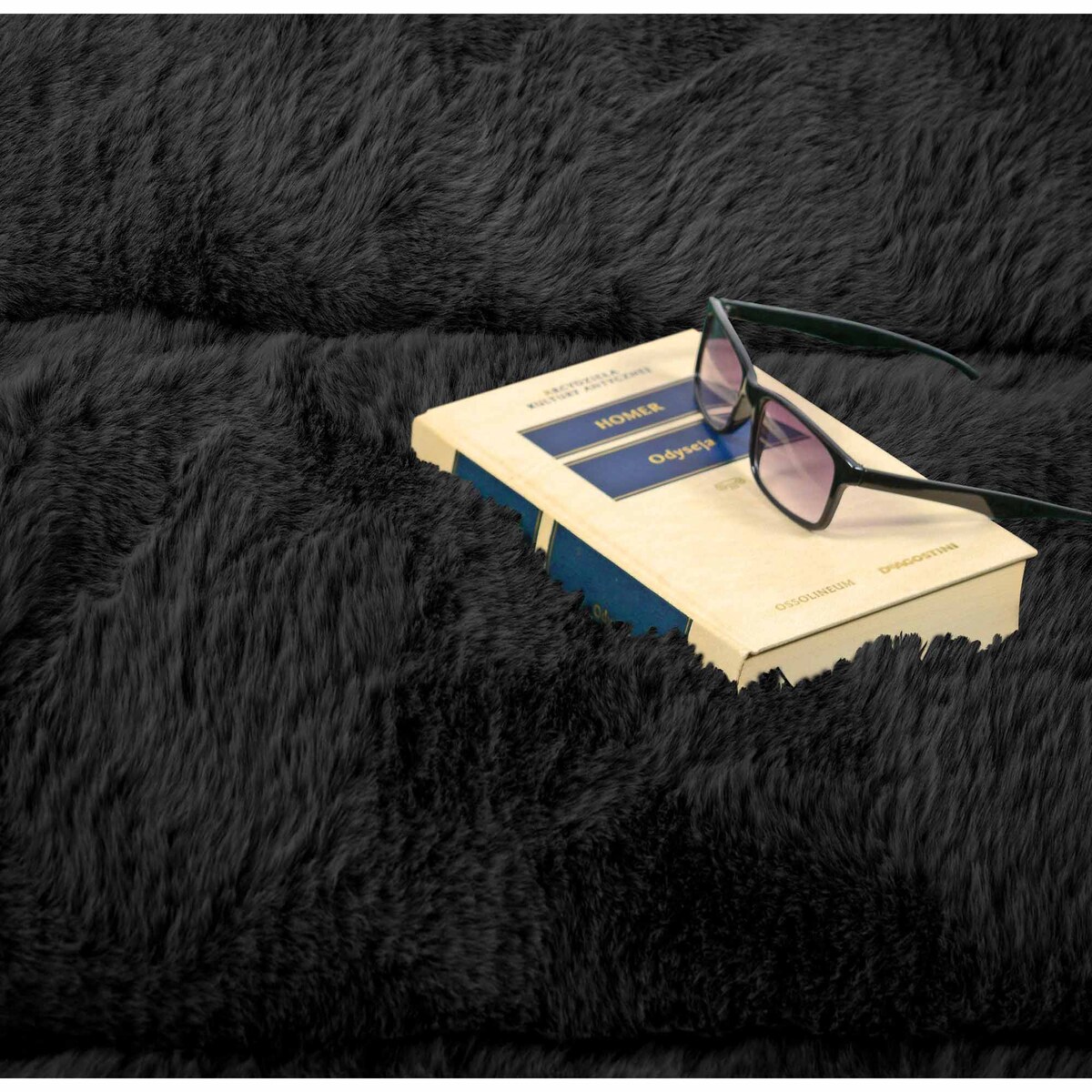 Dywan Rabbit Futrzany Pluszowy Antypoślizgowy Do Salonu Pokoju 80X120 Cm