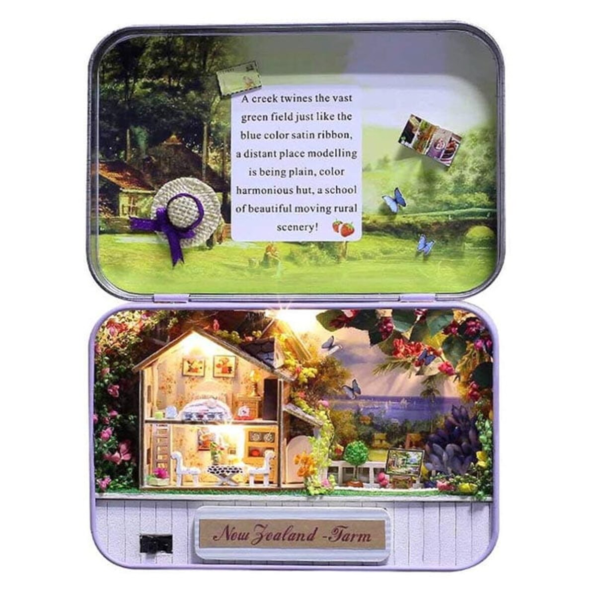 Miniaturowy domek - Farma w Nowej Zelandii