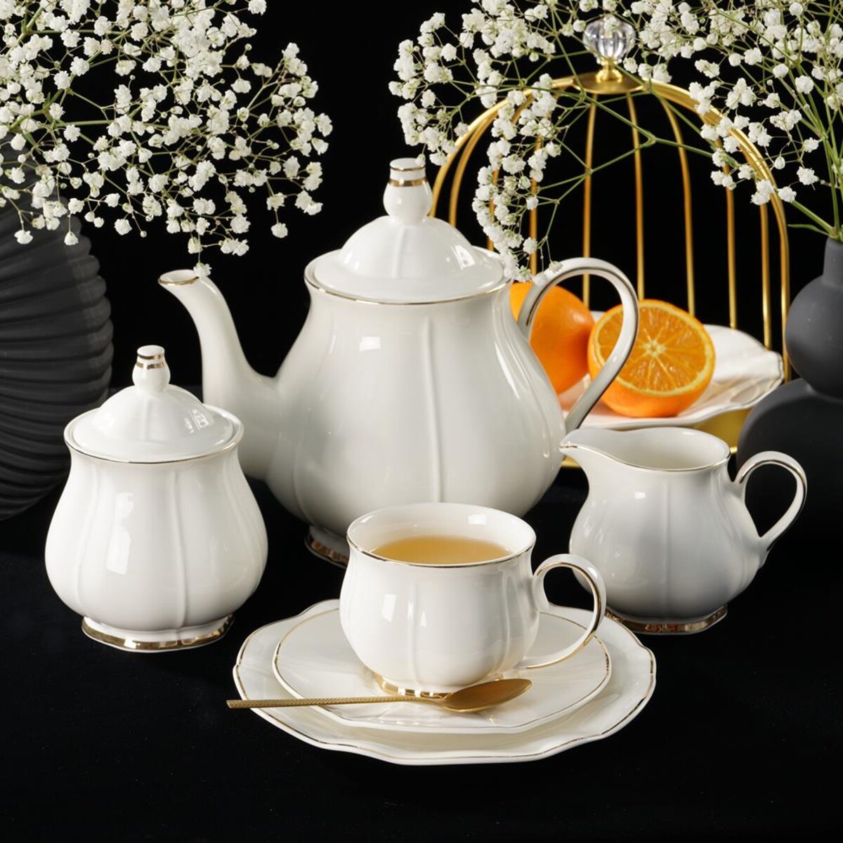 VILLA ITALIA Cukiernica porcelanowa 13,5 cm SANDRINE