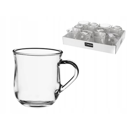 SZKLANKI KUBEK FILIŻANKA 6x 320 ml na kawę herbatę