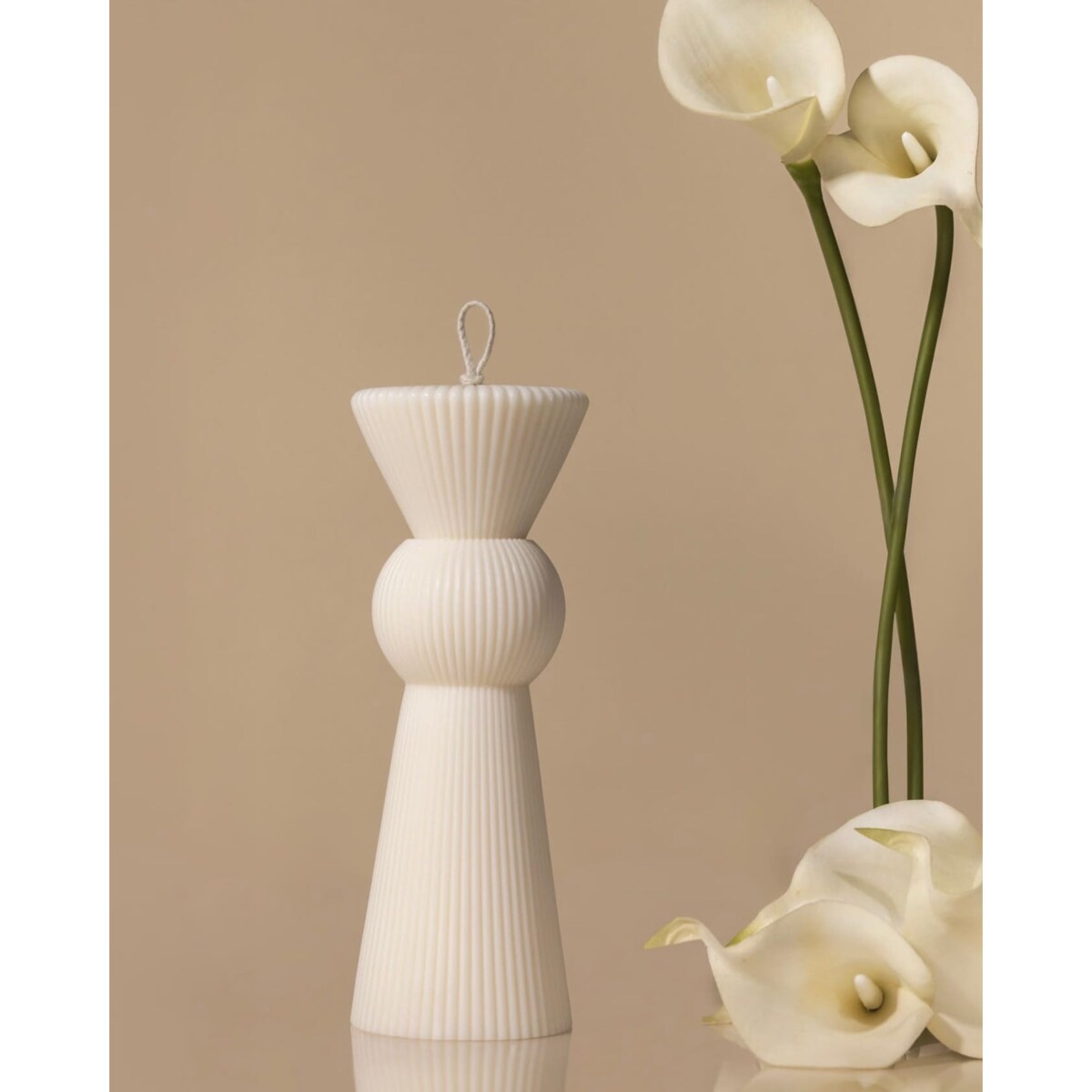 Świeca sojowa Enzo M – ręcznie wykonana, elegancka dekoracja do wnętrz