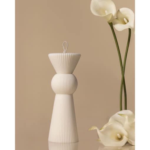 Świeca sojowa Enzo M – ręcznie wykonana, elegancka dekoracja do wnętrz