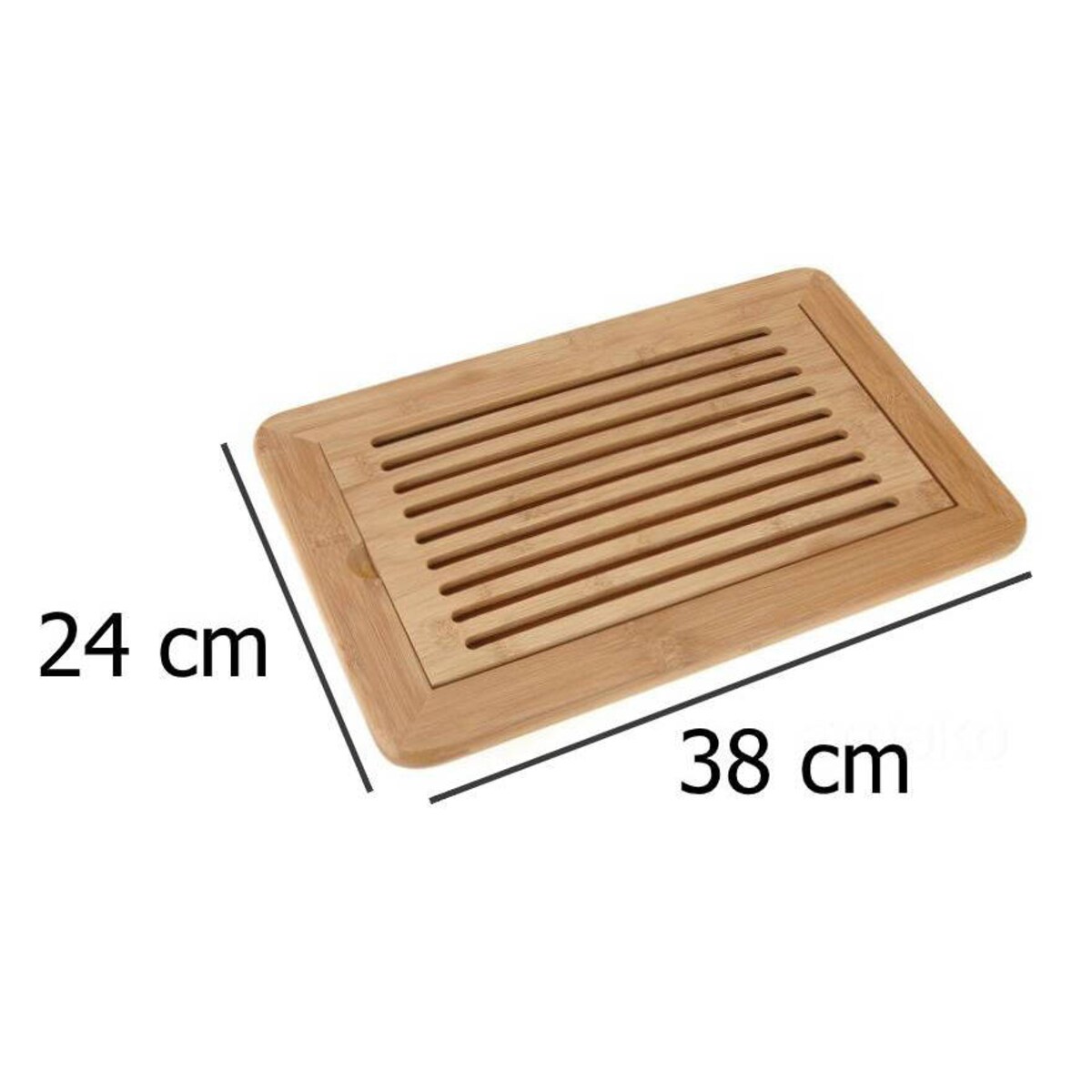 Bambusowa deska do krojenia chleba, 38x24cm