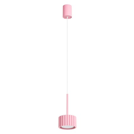 Lampa wisząca AURA 1 różowa Gx53