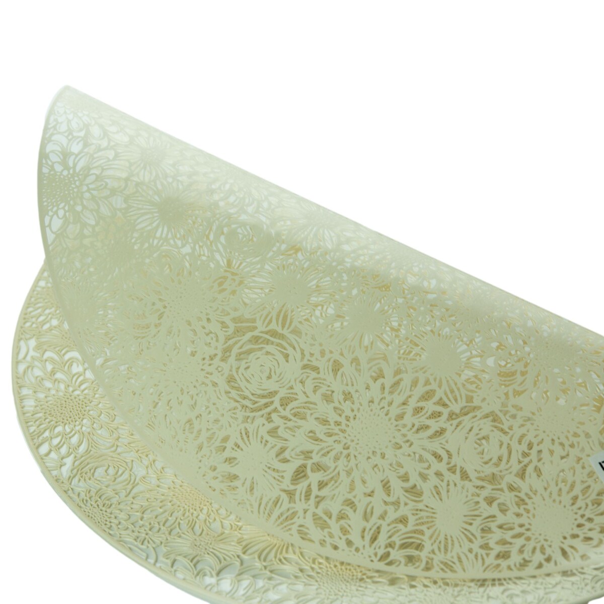 Podkładka Mata Na Stół Okrągła W Kwiaty 38 Cm