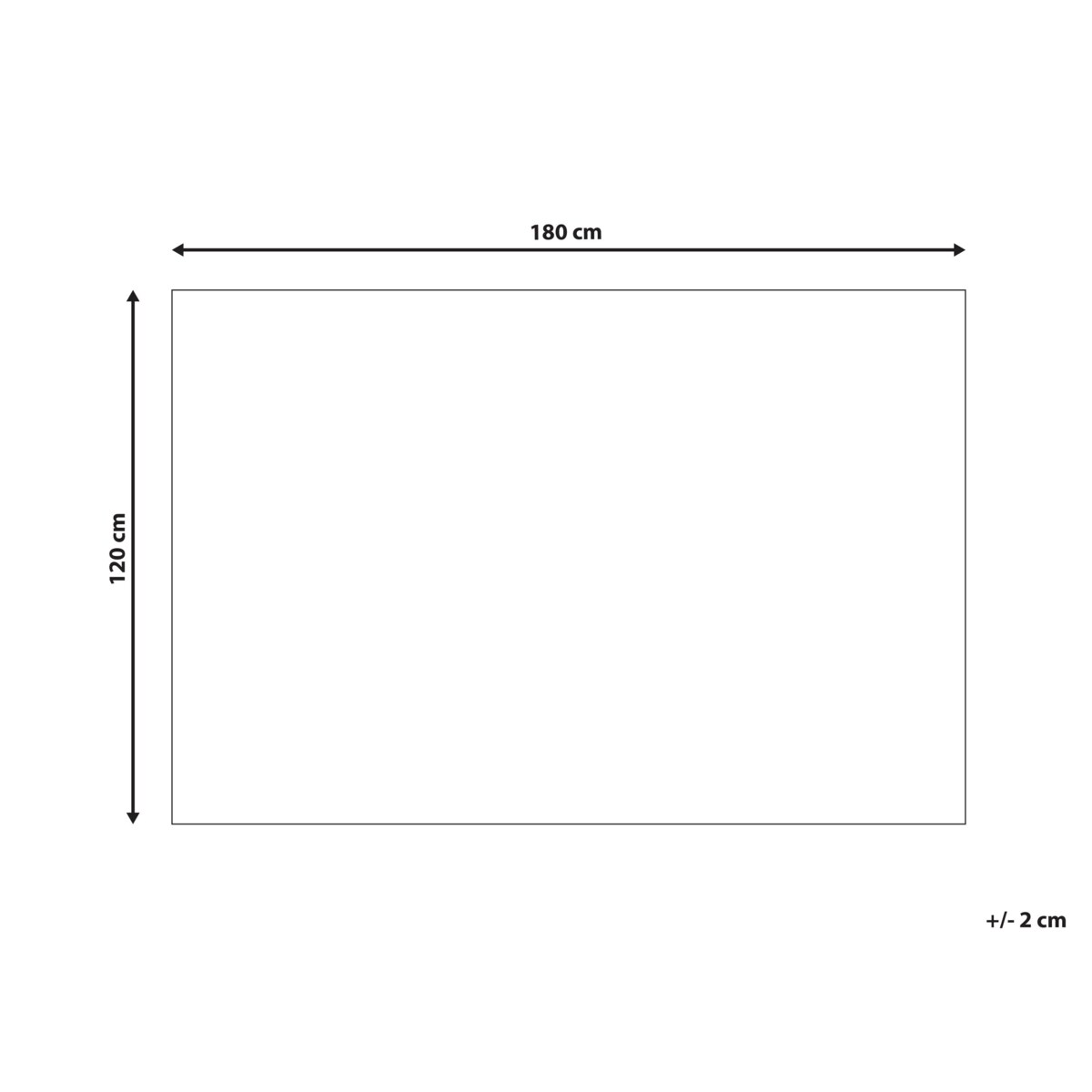 Dywan zewnętrzny 120 x 180 cm zielony KOTA