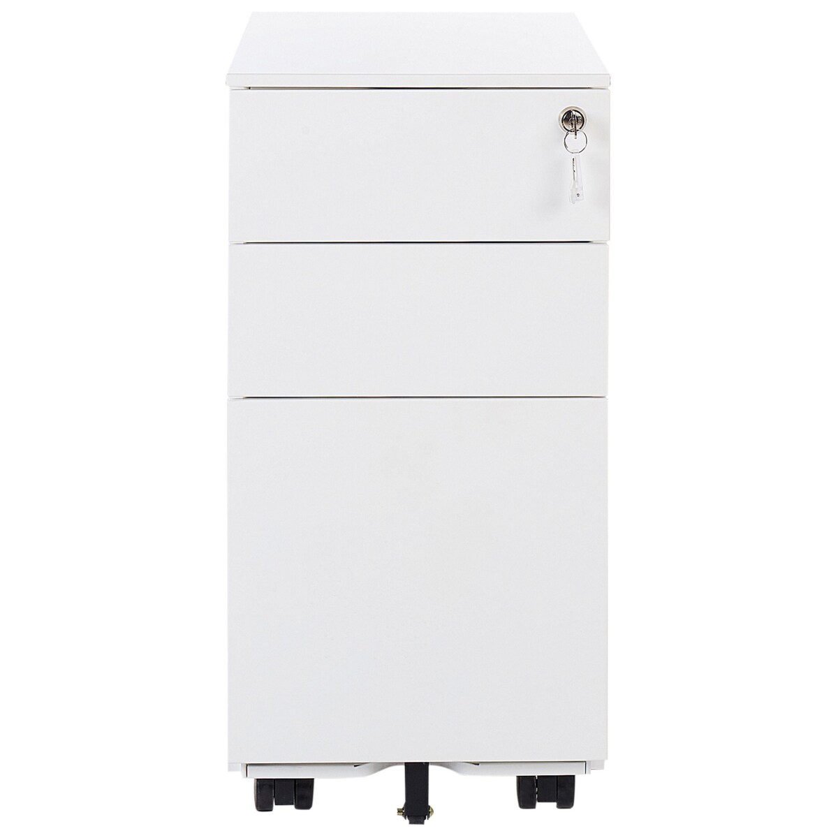 Szafka biurowa metalowa biała BOLSENA II