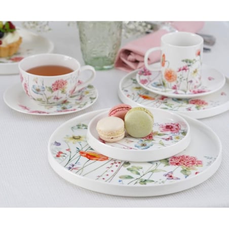 VILLA ITALIA Talerzyk deserowy 15 cm porcelanowy GARDENO