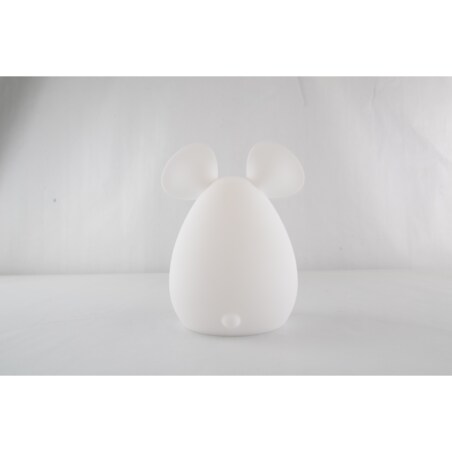 InnoGIO GIOmouse silikonowa lampka mysz LED dotykowa dla dzieci, 8 kolorów ładowana