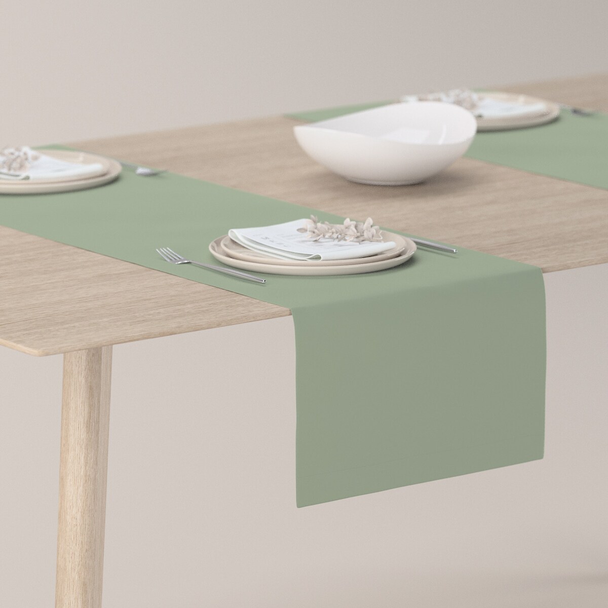 Bieżnik prostokątny 40x130 szałwiowy