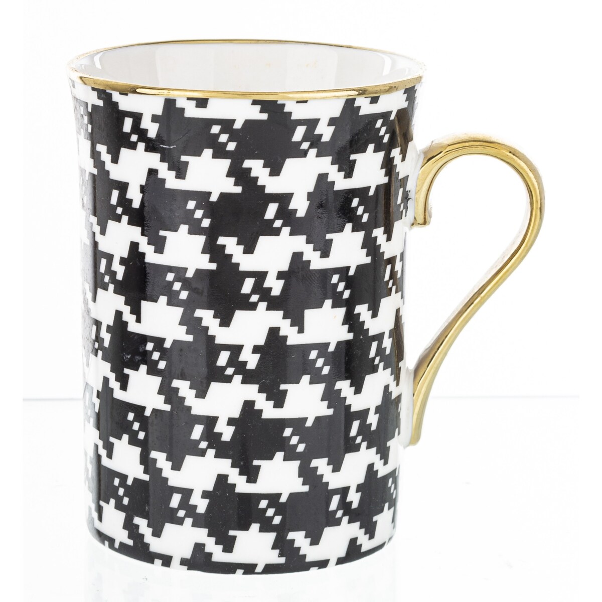 Kubek porcelanowy 450 ml PEPITKA - small 10x10x7,5 cm