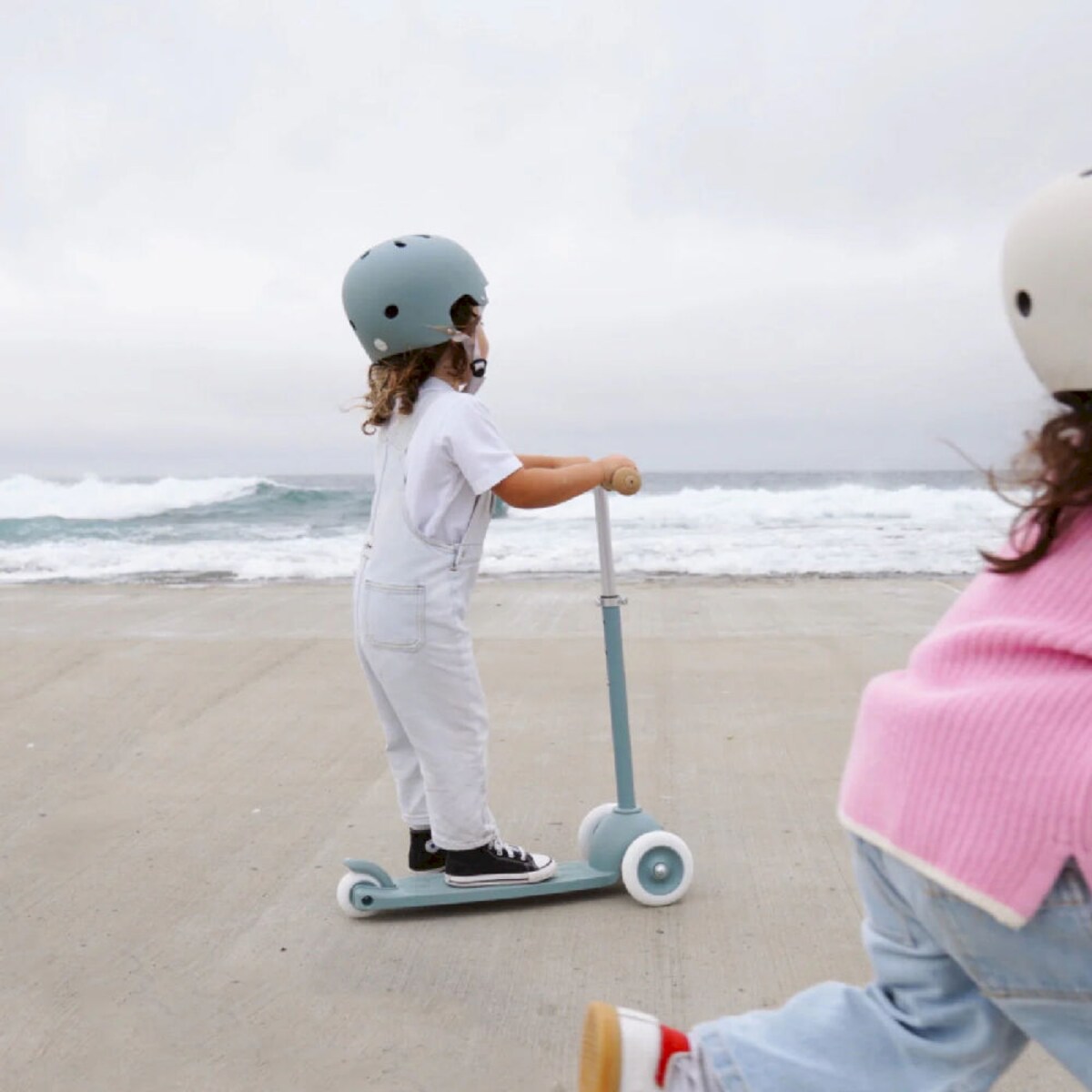 Banwood dziecięcy eco kask rowerowy Teal