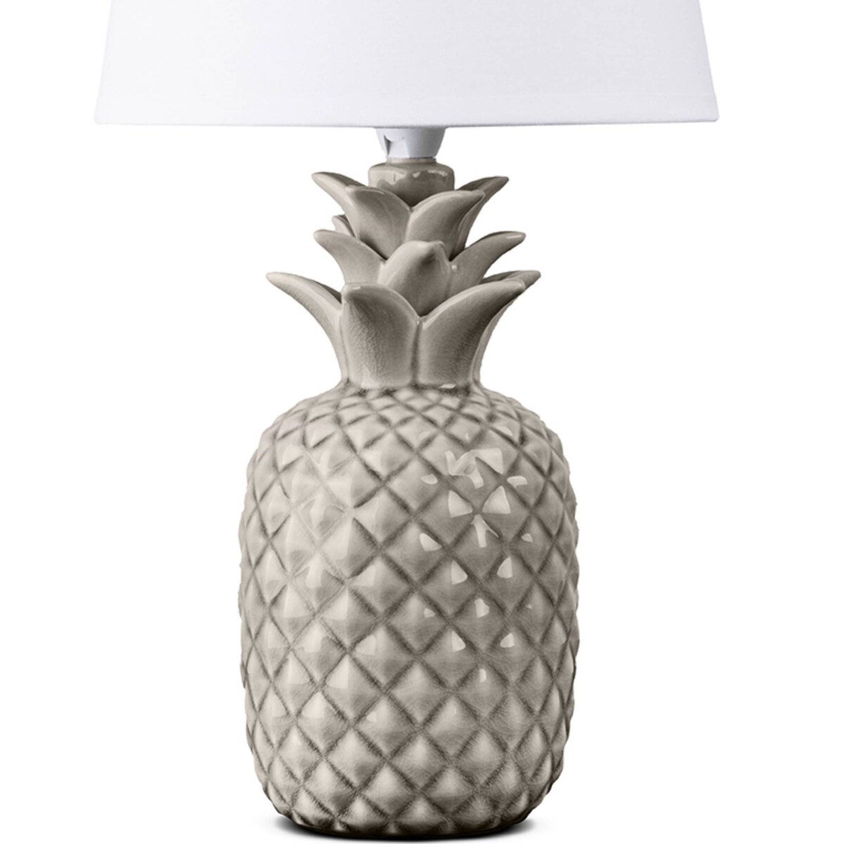 KONSIMO AREDI Lampa ananas do sypialni 2szt. kolor biały