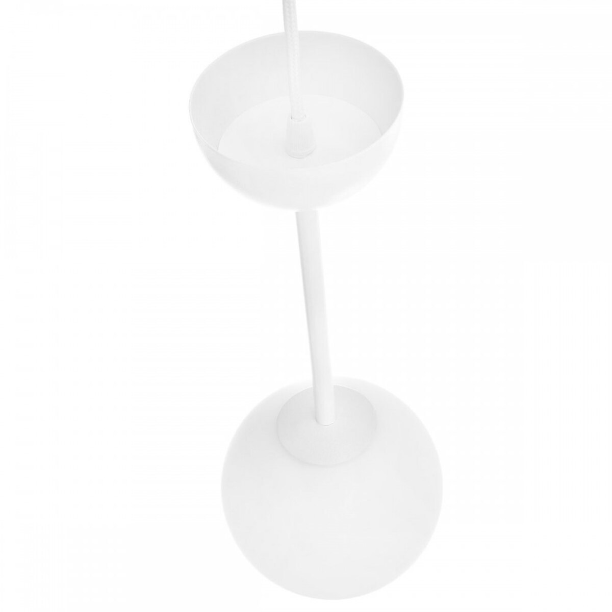 GLADIO biała sufitowa lampa wisząca