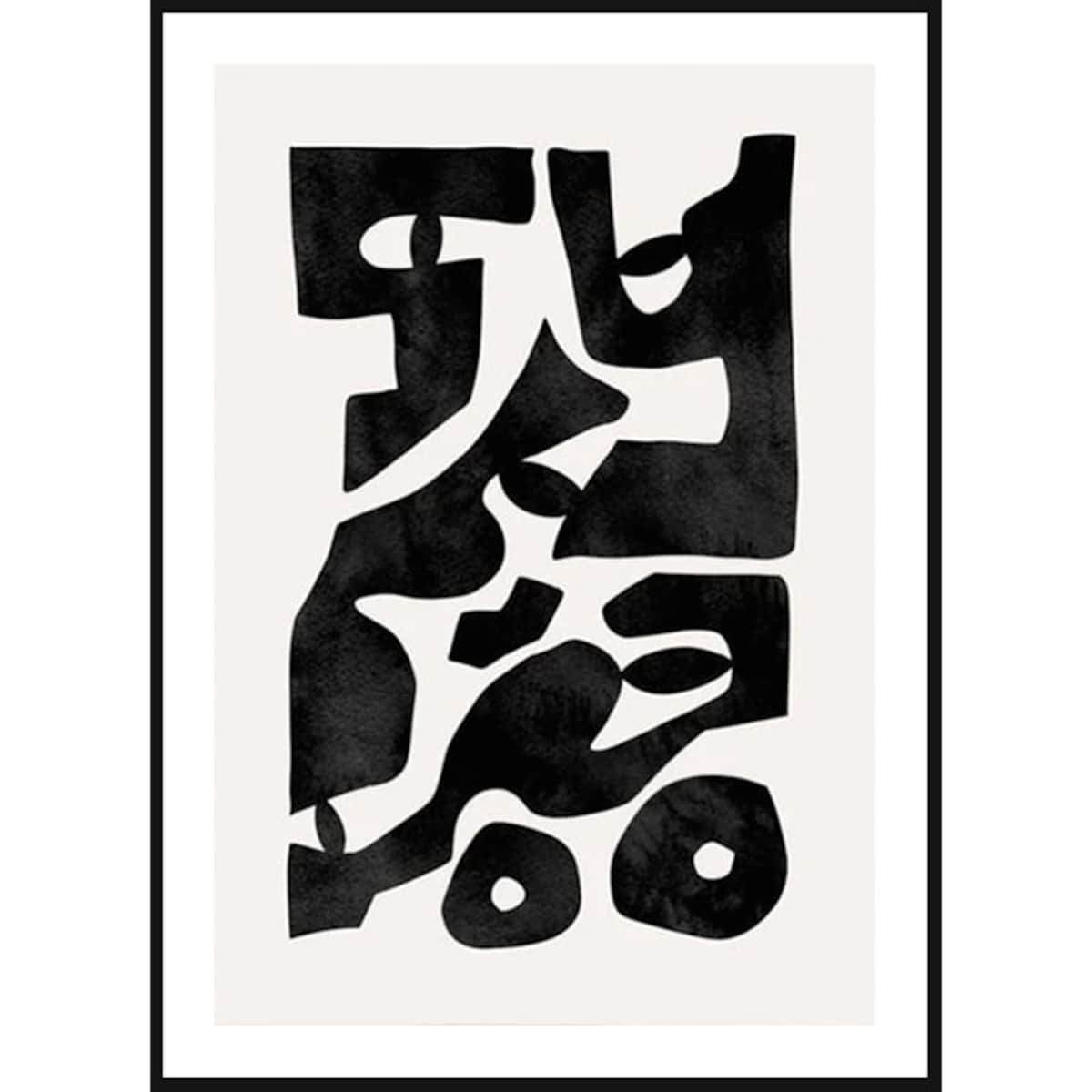 Poster Story, Plakat, Obraz - Abstrakcyjne Kształty, wymiary 50 x 70 cm