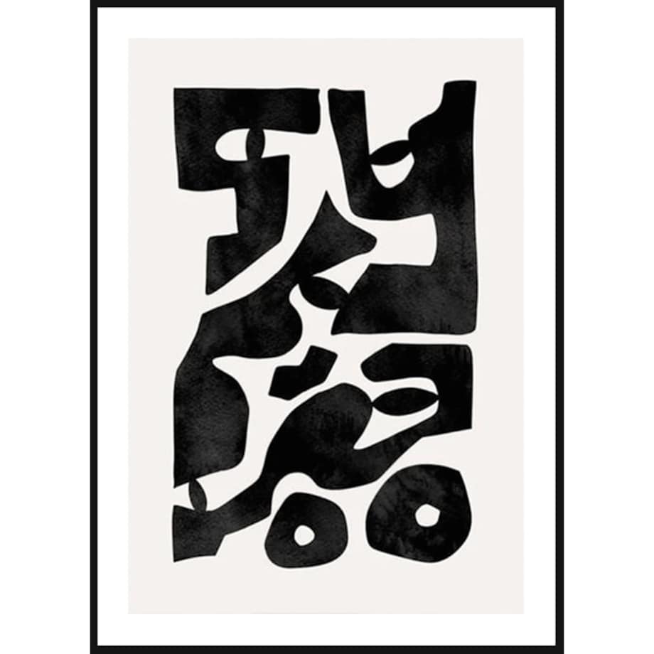 Poster Story, Plakat, Obraz - Abstrakcyjne Kształty, wymiary 50 x 70 cm