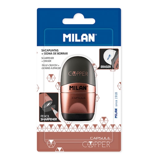 TEMPERÓWKO - GUMKA CAPSULE COPPER CZARNA